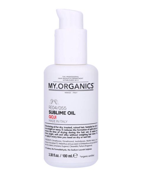 My.Organics Sublime Oil Goji My.Organics Sublime Oil Goji