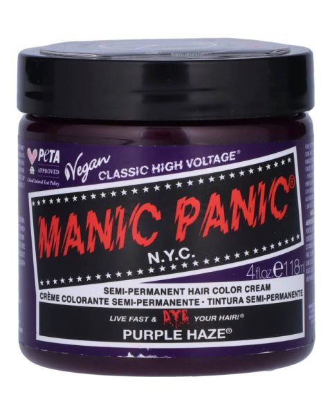 Manic Panic Semi-Permanent Color Cream Purple Haze Manic Panic Semi-Permanent Color Cream Purple Haze