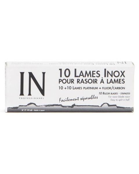 Sibel IN Inox Barberblade Universal Dobbelbladet Ref. P000088