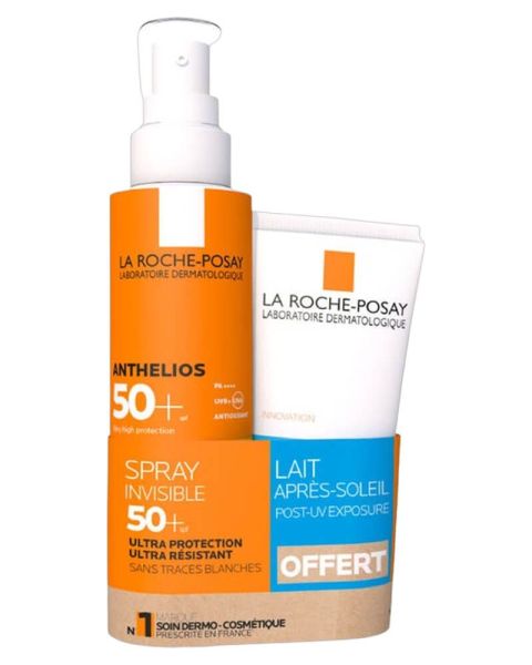 La Roche-Posay Anthelios Spray Invisible SPF50+ + After-Sun Milk La Roche-Posay Anthelios Spray Invisible SPF50+ + After-Sun Milk