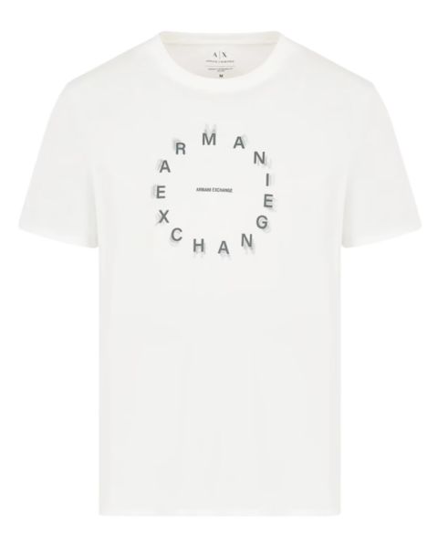 Armani Exchange Mann T-Shirt Hvit XXL Armani Exchange Mann T-Shirt Hvit XXL