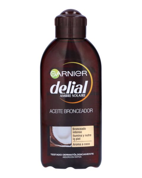 Garnier Delial Ambre Solaire Bronze Tanning Oil Garnier Delial Ambre Solaire Bronze Tanning Oil