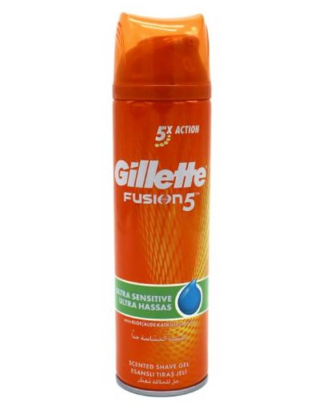 Gillette Fusion 5 Ultra Sensitive Scented Shaving Gel Gillette Fusion 5 Ultra Sensitive Scented Shaving Gel
