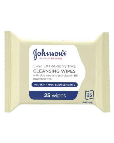 Johnsons Make-Up Be Gone 5-in-1 Extra-Sensitive Cleansing Wipes