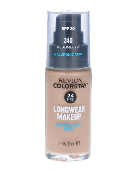 Revlon Colorstay Foundation Long Wear Makeup Normal/Dry Skin Medium Beige Revlon Colorstay Foundation Long Wear Makeup Normal/Dry Skin Medium Beige