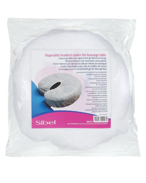 Sibel Disposable Fitted Face Rest Covers Ref. P003097 Sibel Disposable Fitted Face Rest Covers Ref. P003097