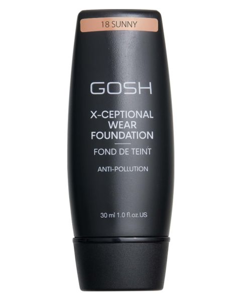 Gosh X-Ceptional Wear Foundation 18 Sunny