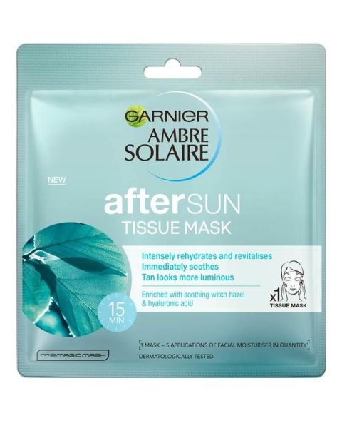 Garnier Ambre Solaire Aftersun Tissue Mask Garnier Ambre Solaire Aftersun Tissue Mask