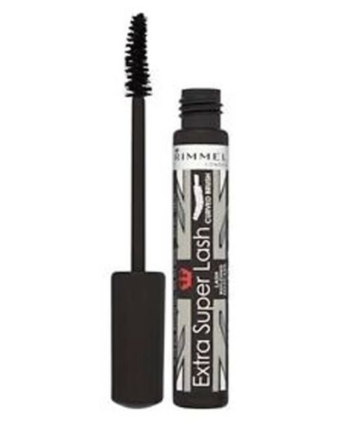 Rimmel Extra Super Lash Mascara Curved Brush 101 Black Rimmel Extra Super Lash Mascara Curved Brush 101 Black
