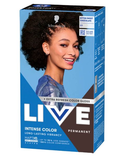 Schwarzkopf LIVE Intense Color 89 Bitter Sweet Chocolate Schwarzkopf LIVE Intense Color 89 Bitter Sweet Chocolate