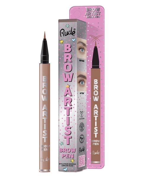 Rude Cosmetics Brow Artist Brow Pen Hazel Rude Cosmetics Brow Artist Brow Pen Hazel