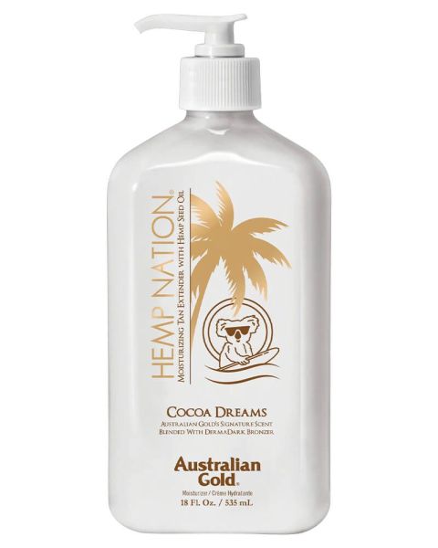 Australian Gold Hemp Nation Cocoa Dreams – Moisturizing Tan Extender Australian Gold Hemp Nation Cocoa Dreams – Moisturizing Tan Extender