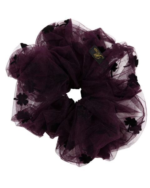 Pico Clover Scrunchie Aubergine Pico Clover Scrunchie Aubergine