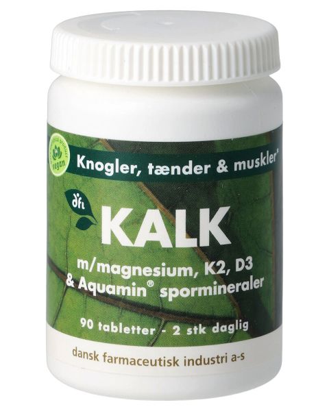 Berthelsen Naturprodukter -Kalk Med Magnesium, K2, D3, Aquamin
