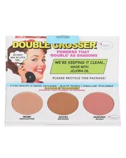 The Balm Double Crosser Highlighter, Bronzer & Blush