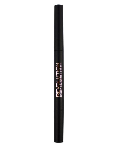Makeup Revolution Duo Brow Definer Light Brown Makeup Revolution Duo Brow Definer Light Brown