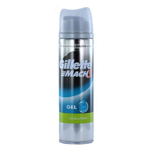 Gillette Mach 3 Gel - Close And Fresh