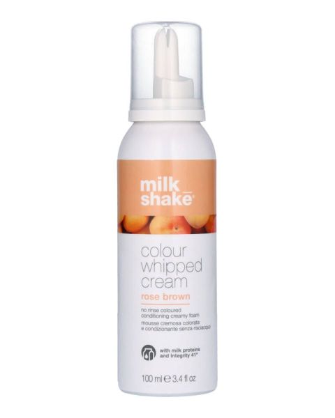 Milk Shake Colour Whipped Cream Rose Brown