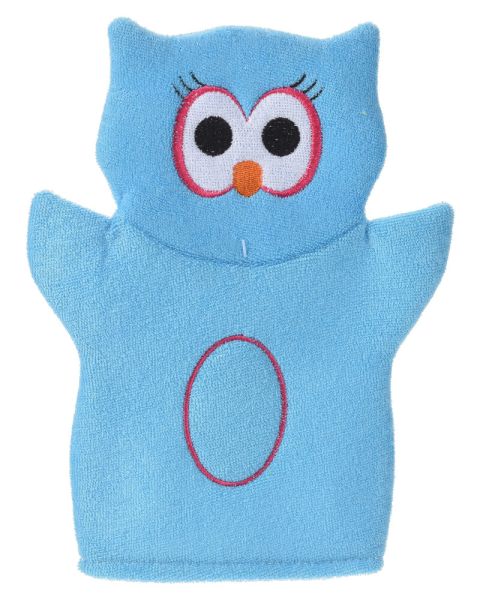 Baby Basic Bath Glove Owl