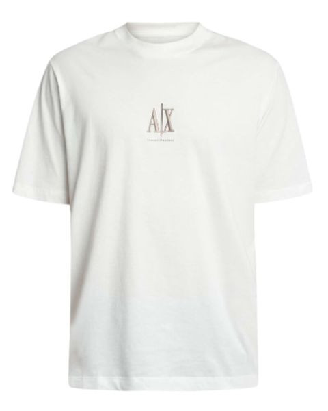 Armani Exchange T-shirt Off White Str. XL Armani Exchange T-shirt Off White Str. XL