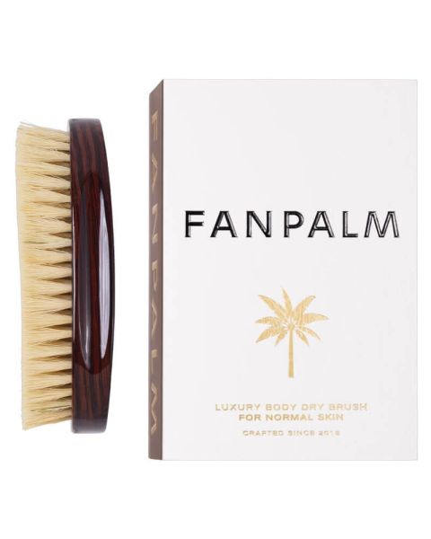Fan Palm Body dry brush, normal skin - Glossy Brown