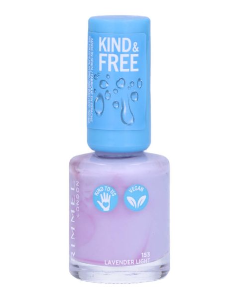 Rimmel London Kind & Free Neglelak 153 Lavender Light Rimmel London Kind & Free Neglelak 153 Lavender Light