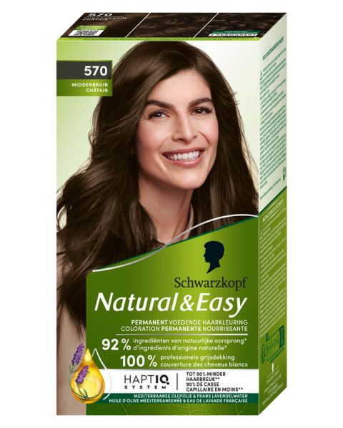 Schwarzkopf Natural & Easy 570 Maron Medium Brown