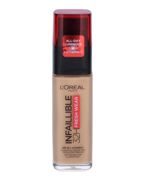 L'oréal Paris Infaillible 32H Fresh Wear Liquid Foundation - 120 Golden Vanilla L'oréal Paris Infaillible 32H Fresh Wear Liquid Foundation - 120 Golden Vanilla