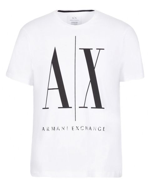 Armani Exchange Icon Period Mann T-Shirt Hvit XL