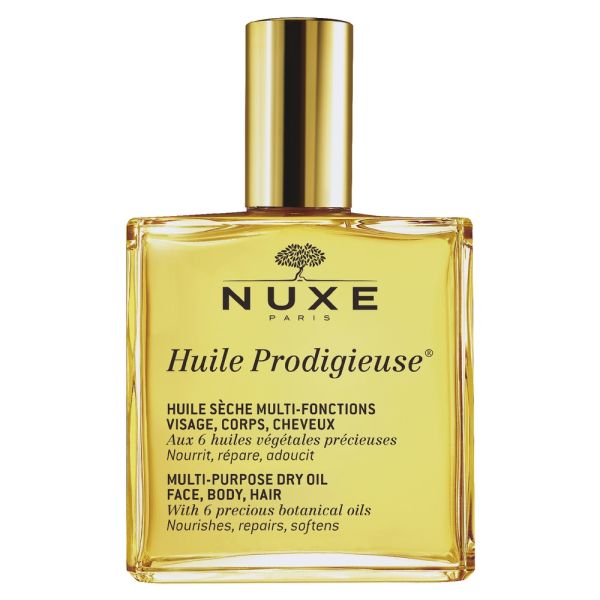 Nuxe Huile Prodigieuse Or Multi-Purpose Dry Oil Face Body Hair Nuxe Huile Prodigieuse Or Multi-Purpose Dry Oil Face Body Hair