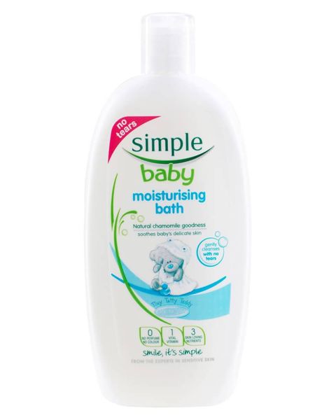 Simple Baby Moisturising Bath