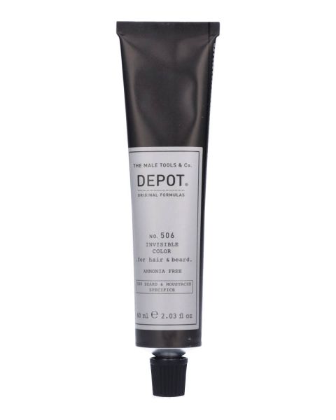 Depot NO. 506 Invisible Color - For Hair And Beard - Natural Steel Depot NO. 506 Invisible Color - For Hair And Beard - Natural Steel