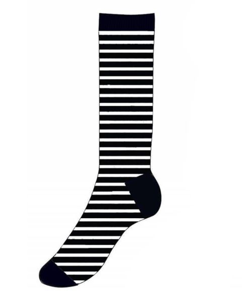 Decoy Socks Black with white stribs 37-41 Decoy Socks Black with white stribs 37-41