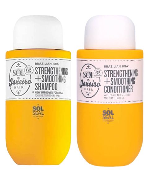 Sol De Janeiro Brazilian Joia Strengthening & Smoothing Shampoo + Conditioner