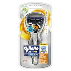 Gillette Fusion Proglide Flexball Chrome Edition Razor m. 2 blade 