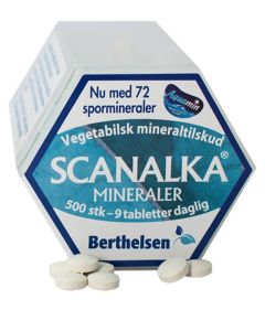 Berthelsen Naturprodukter - Scanalka Mineraler 