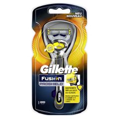Gillette Fusion Proshield Skraber - Gul 