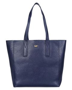 Michael Kors Junie Large Leather Tote - Admiral 