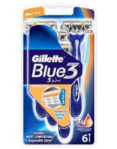 Gillette Blue 3 - 6 pak 