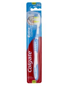 Colgate Extra Clean Tandbørste - Medium - Blå 