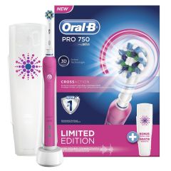 Oral B - Braun Pro 750 (Pink limited edition) 