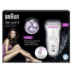 Braun Silk Epil 9 Wet & Dry Epilator Skin Spa - 9-941 