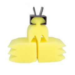 Comair fixerings svampe med holder 3 stk - Art. 3140079 