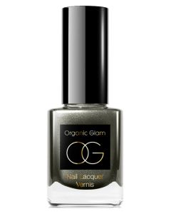 Organic Glam Deep Grey Nail Polish (U) 11 ml
