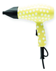 Ultron MINI Professional Hairdryer Polka Dots Edition - Gul (U)