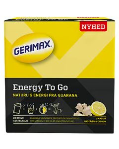 Gerimax Energy To Go Ginger Lemon