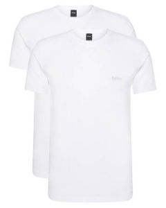 Boss Hugo Boss 2-pack t-shirt hvid - str. s 