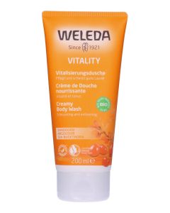 Weleda Vitality Creamy Body Wash Sea Buckthorn