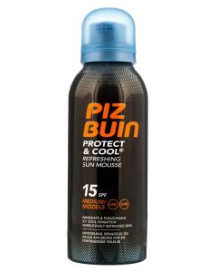 Piz Buin Protect & Cool Refreshing Sun Mousse SPF 15 150 ml