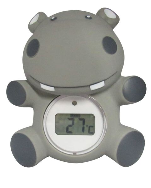 Oopsy Battery Powered Bath Thermometer Hippo